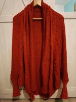 Cardigan Rostrot Gr.38, Strickjacke, Fledermausärmel Hessen - Rüsselsheim Vorschau