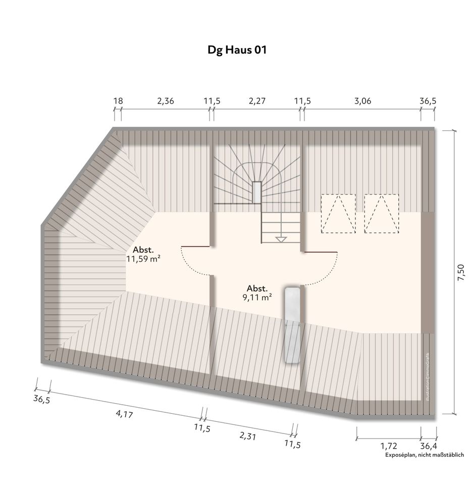 Grundstück mit Baugenehmigung als Reihenendhaus *Zentrum mit 140 m² Wfl. +60 m² Reserve in Ilmenau