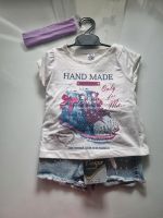 Neu - Baby T-Shirt und Jeansshorts Frankfurt am Main - Ostend Vorschau