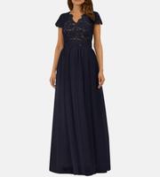 Neu Apart Glamour Kleid lang blau dunkelblau Spitze M 38 Frankfurt am Main - Bornheim Vorschau