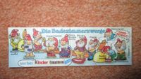 Beipackzettel Überraschungseier ÜEier BPZ Badezimmerzwerge `91 Brandenburg - Kyritz Vorschau
