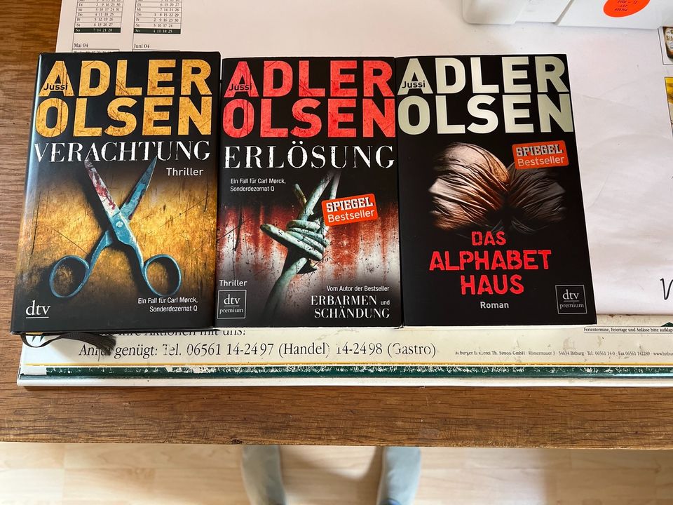 Bücher Adler Olsen in Waxweiler