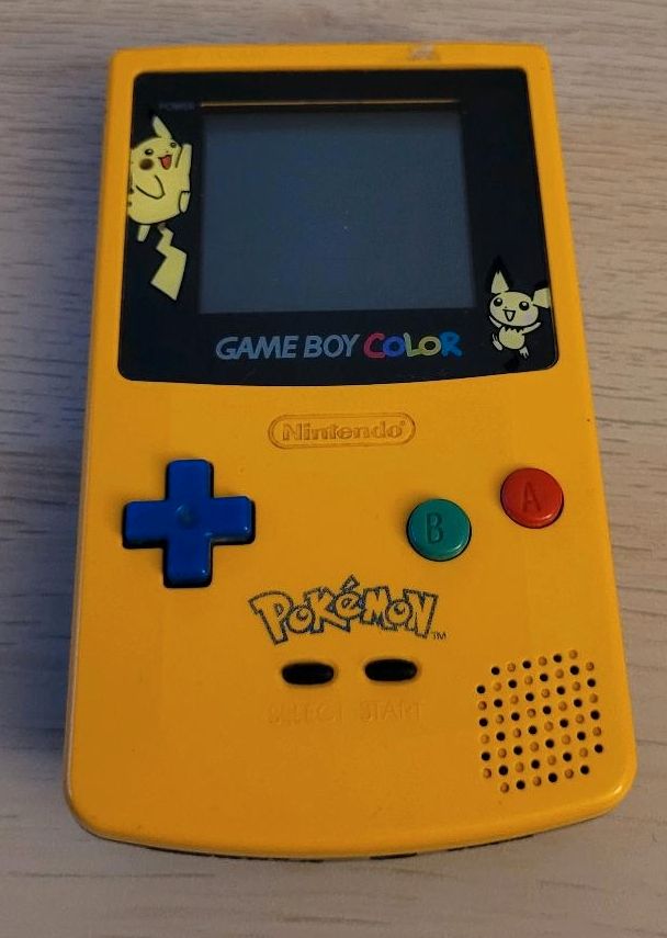Nintendo Gameboy Color - POKEMON Edition - GBC Konsole in Weyhe