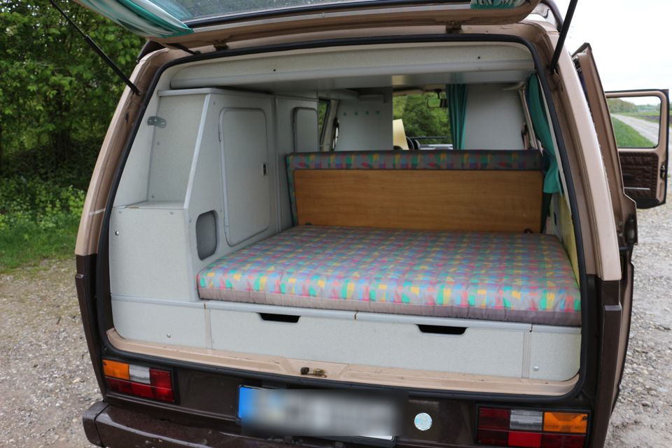 1986er VW Bus T3 Caravelle Reimo Wohnmobil H-Kennzeichen in München