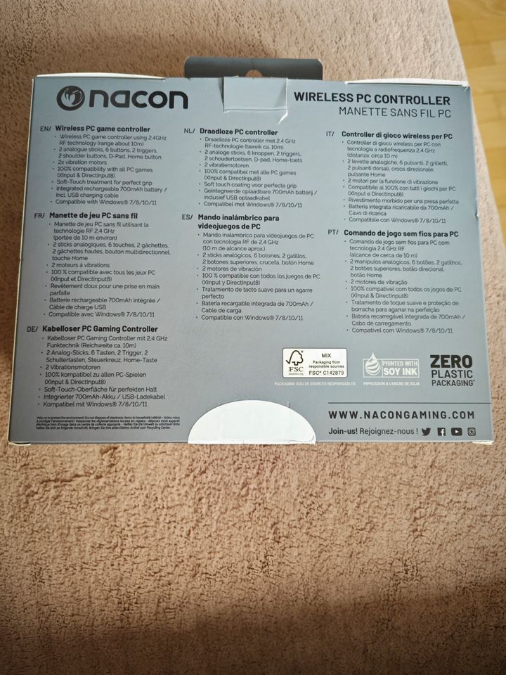 Nacon GC-200WL Game Controller - Neuwertig und Originalverpackt in Rosenheim