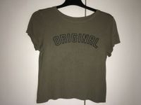 H&M T Shirt "Original" T-Shirt - khaki / grün - Größe S Nordrhein-Westfalen - Krefeld Vorschau