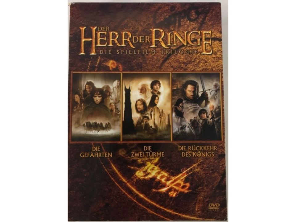 Der Herr der Ringe 1-3, Die Spielfilm Trilogie (3 DVD) in Eppstein