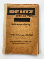 Originale Bedienungsanleitung Deutz H1055-7/4 Nordrhein-Westfalen - Hamm Vorschau