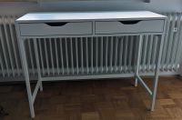 Schreibtisch von Ikea, mit Kabelkanal und zwei Schubladen, weiß München - Sendling-Westpark Vorschau