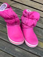 Mädchen Crocs Stiefel rosa C11 28-29 Niedersachsen - Langenhagen Vorschau