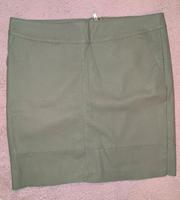 Only Kunstleder Rock khaki 40 Bayern - Neunburg Vorschau