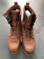 Tommy Hilfiger Lederboots braun Hessen - Künzell Vorschau