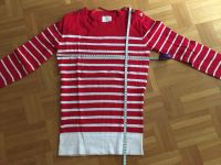 Pullover Pulli  rot weiß gestreift Größe XS 152/164 Bayern - Aschaffenburg Vorschau
