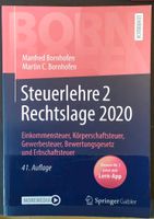 Steuerlehre 2 - Bornhofen - Lehrbuch 2020 Hamburg-Nord - Hamburg Ohlsdorf Vorschau