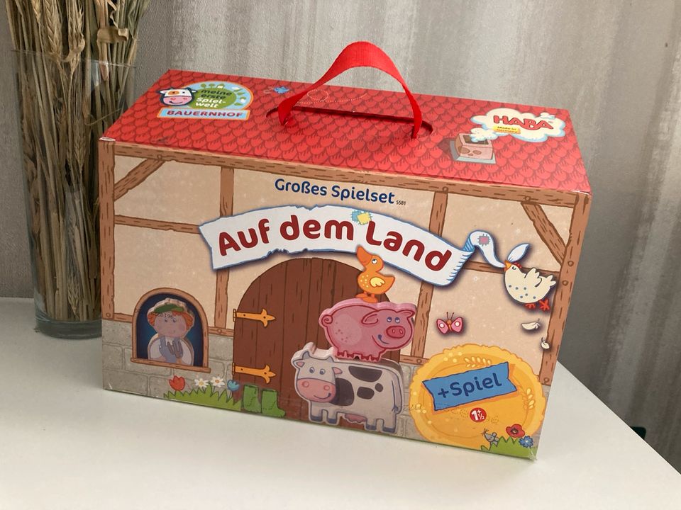 Großes Spielset „Auf dem Land“ Holz in Reher