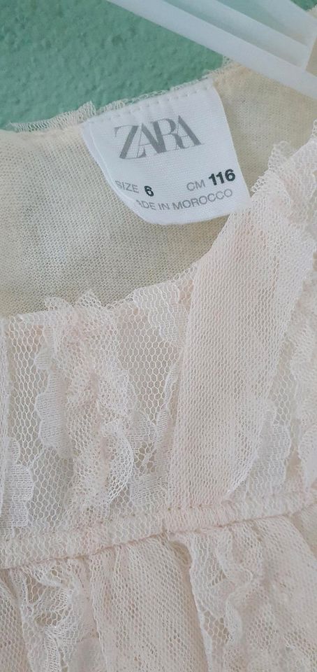 Zara Kleid Hochzeit boho hippie Spitze 116 vintage style in Rimpar