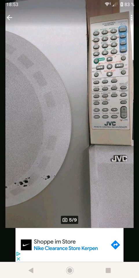 Jvc verstärker und DVD Player in Düsseldorf