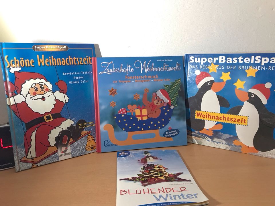 4x Weihnachts-Bastelbücher in Neuhof