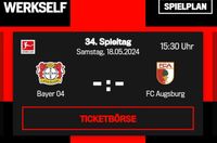 SUCHE Ticket Leverkusen - Augsburg Hannover - Mitte Vorschau