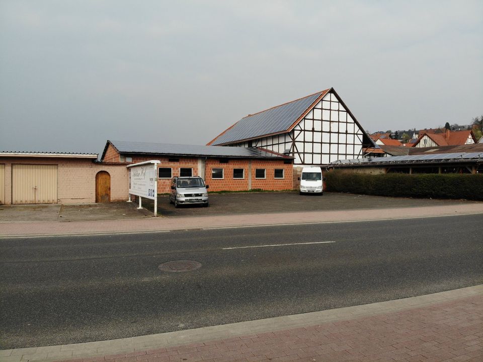 Stellplatz * flexibel nutzbar * ca. 350 m² zu vermieten * Gartenbenutzung mit Stromanschluss * in Niederaula