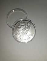 Silberadler Münze 1 $ Dollar Amerikanische Liberty 999 Versilbert Thüringen - Themar Vorschau
