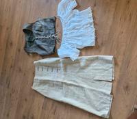 Trachtenoutfit 3tlg: Rock lang, Dirndlbluse und Ledermieder Bayern - Waldmünchen Vorschau