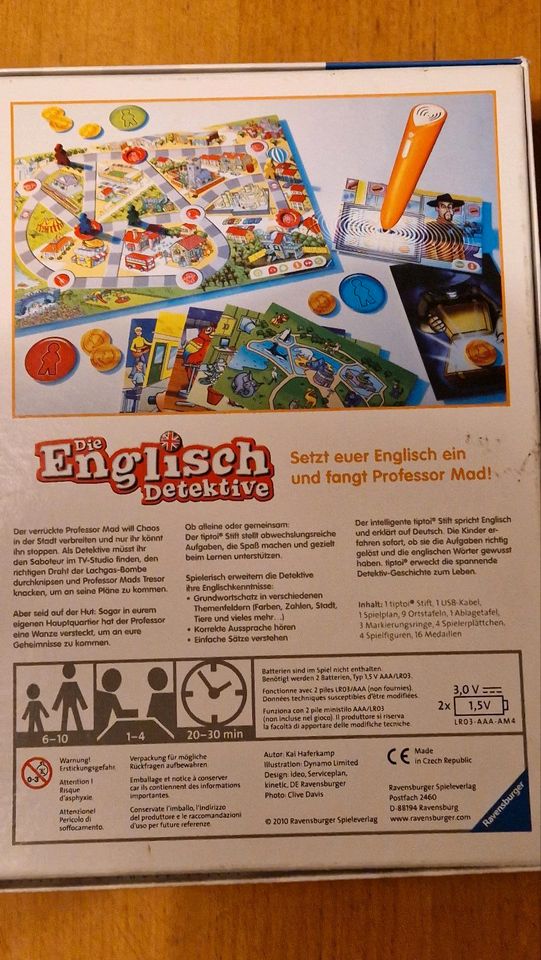 TipToi Spiel "Die Englisch Detektive" in Langewiesen