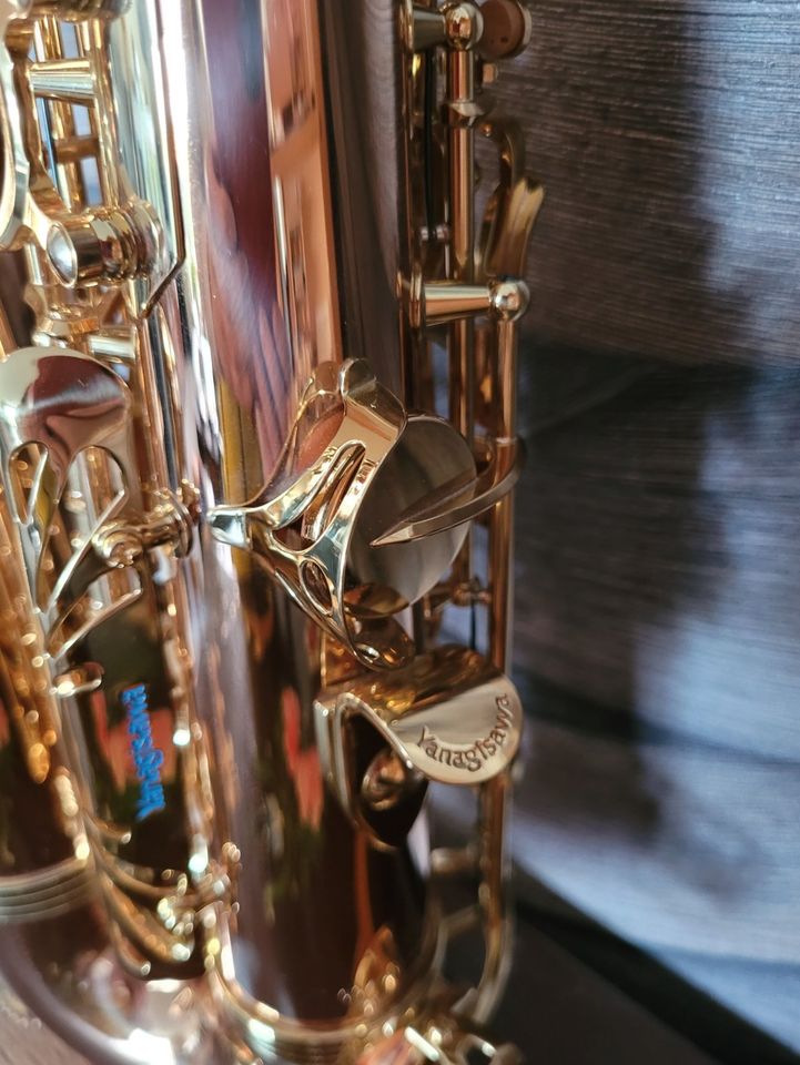 Alt Saxophon Alto Yanagisawa WO2 Bronce 1 Jahr alt in Solingen