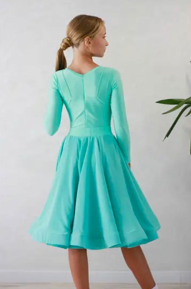 Ballroom Tanzkleid Turnierkleid Standard & Latein Mädchen in Lachen