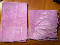 NEU❗️ Nickystoff rosa/altrosa 130 x 90 und 142 x 87,5 cm Nordrhein-Westfalen - Langenberg Vorschau