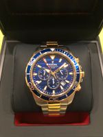 Festina Uhr TOPZUSTAND Chronograph BLAU GOLD Baden-Württemberg - Mannheim Vorschau