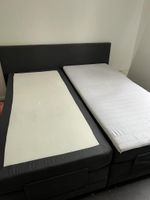 Boxspringbett in grau Niedersachsen - Schneverdingen Vorschau