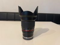 Samyang Objektiv 16mm F2.0 manueller Fokus für Sony E-Mount Niedersachsen - Osterholz-Scharmbeck Vorschau