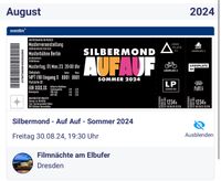 2x Stehplatz Silbermond 30.08.24 Dresden Brandenburg - Oranienburg Vorschau
