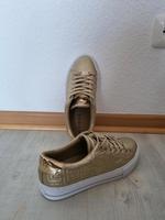 GUESS Sneaker Schuhe Gold/ weiß NEU Nordrhein-Westfalen - Witten Vorschau