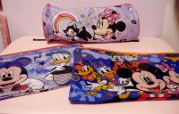 Minnie Mouse Federtasche, 2 Stifte Taschen und  1 Gurtschoner rot Brandenburg - Neuenhagen Vorschau