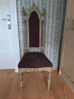 Thron,  wunderschöner alter Stuhl mit hoher Rückenlehne Schleswig-Holstein - Leck Vorschau