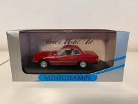 Mercedes 350 SL Cabriolet Modellauto 1:43 rot OVP MINICHAMPS Baden-Württemberg - Hohberg Vorschau