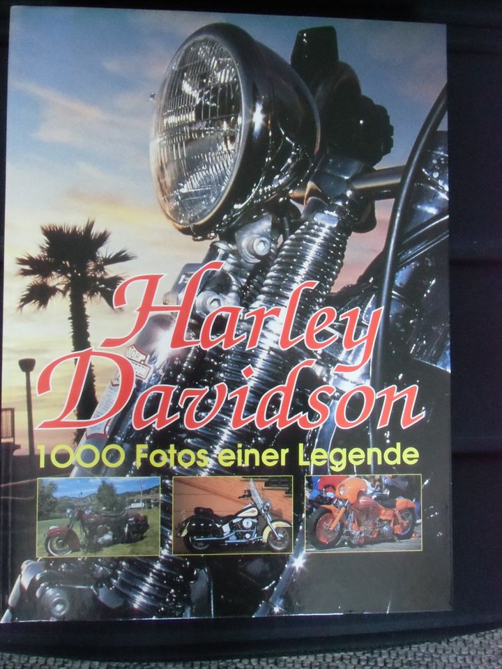 Harley Davidsons Buch und Modell in 1:8 in Gelsenkirchen