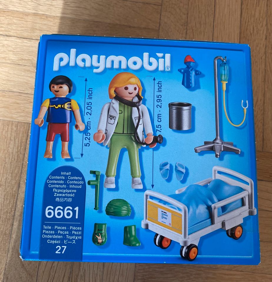 Playmobil 6661 CityLife Ärztin am Kinderkrankenbett✨vollständig in Bornheim