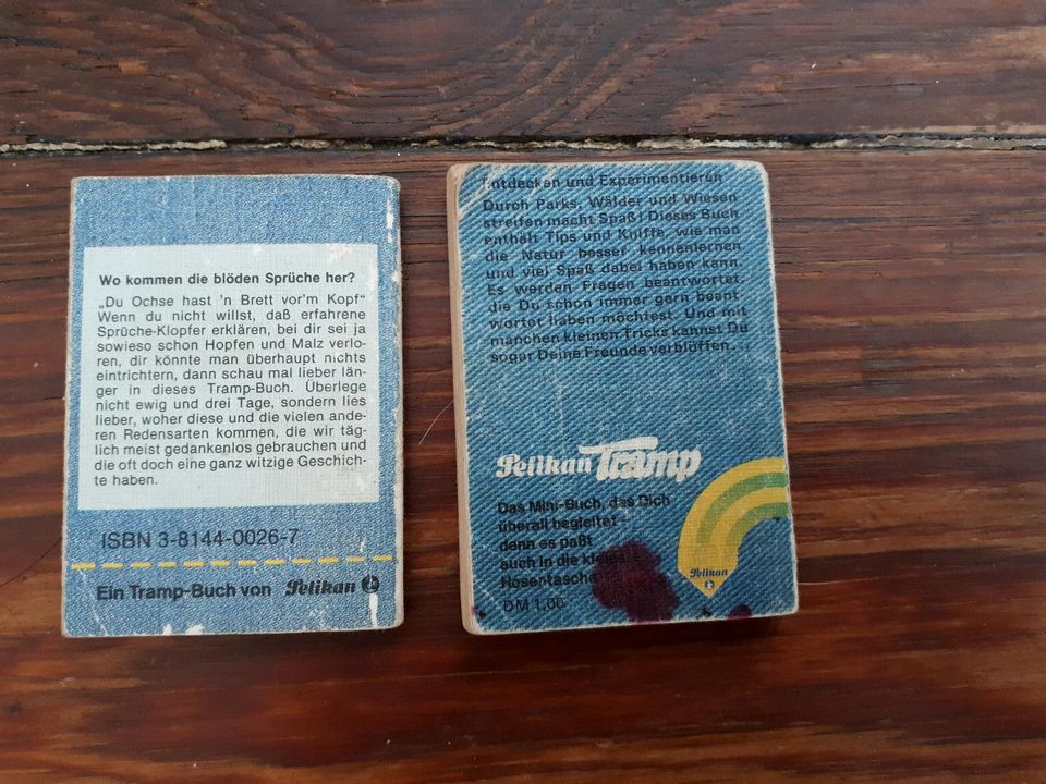 2x Tramp-Buch von Pelikan 70er 80er J. Sprüche und Experimente in Ahrensburg