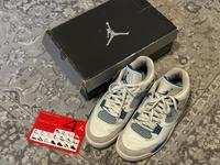 Nike Air Jordan 4 „Military Blue“ von 2006 (44.5) Leipzig - Gohlis-Mitte Vorschau