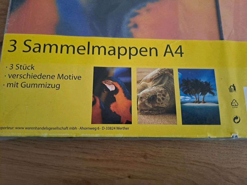 NEU OVP Din A 4 Sammelmappen in Herne