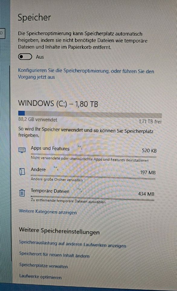 HP All in one TPC-Q031-22 8GB RAM 2TB HDD Win 10 Home in Buchholz in der Nordheide