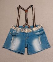 Jeans Short mit Träger blau  Größe M..  NEU Bayern - Schongau Vorschau