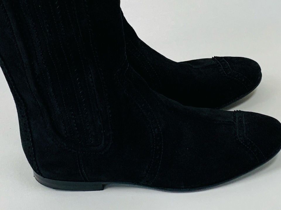 Balenciaga Stiefel Wildleder Schwarz Gr.36 in Mühlhausen