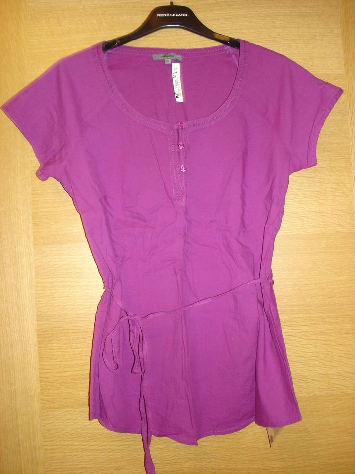 NEU Montego Sommer Bluse Gr 36 S, Blusenshirt, Fuchsia, Kurzarm in Düsseldorf