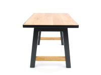 Esstisch mit Stahlgestell, Tischplatte aus Massivholz Tisch Küche Nordrhein-Westfalen - Castrop-Rauxel Vorschau