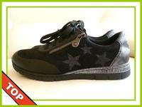 Rieker leichte Halbschuhe Schwarz/Silber Glitzer Gr.38 ✅ Einlagen Nordrhein-Westfalen - Bocholt Vorschau
