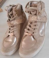 Tamaris Schuhe Glitzer beige Größe 38 Bayern - Gerolzhofen Vorschau